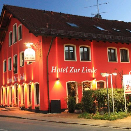 Hotel Zur Linde Hohenlinden Buitenkant foto